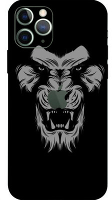TJ CREATION APPLE iPhone 11 Pro Mobile Skin(Ultra Super Black Lion Skin With High Matte Finish.)