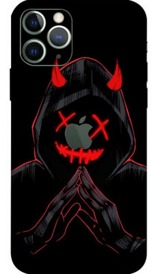 TJ CREATION APPLE iPhone 11 Pro Mobile Skin(Ultra Super Black Devil Skin With High Matte Finish.)