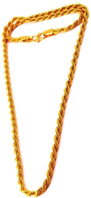 Lyzoo Gold-plated Plated Brass, Alloy Chain