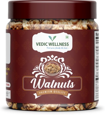 Vedik Wellness Walnut Kernels ( Akhrot Giri ) California (Grade - 8 Pieces, Broken) Walnuts Walnuts(250 g)