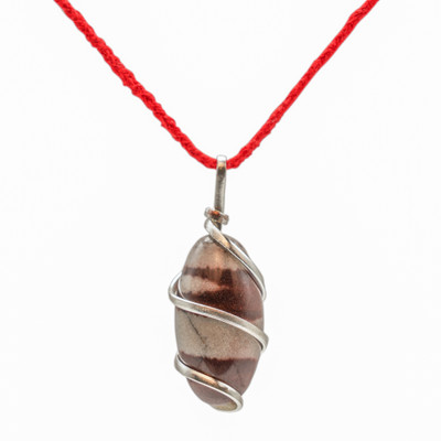 Maharudraastro Narmada Shivling Pendant Narmadeshwar Shiv Lingam Locket Stone Pendant