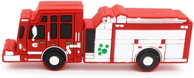 PANKREETI PDT657 Fire Fighter Truck Cartoon Designer 32 GB Pen Drive(Multicolor)