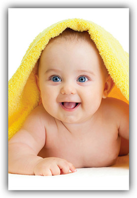 Poster n Frames Paper Cute Baby Girl/Boy children wall Poster-177 Paper Print(18 inch X 12 inch, rolled)