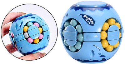 Skaleups Spinner Rotating Magic Bean Fidget | Rubik’s Puzzle for Kids & Adults(1 Pieces)