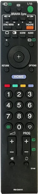 BhalTech SY48 LED LCD Smart TV Universal Compatible for  Bravia (RM-GA015) Sony Remote Controller(Black)