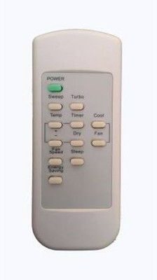 LETHABO LE70 CARRIER FOR Split AC /Window AC Please Match The OLD Image Remote Controller(White)