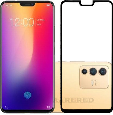 AARERED Edge To Edge Tempered Glass for Vivo V23 5G(Pack of 1)