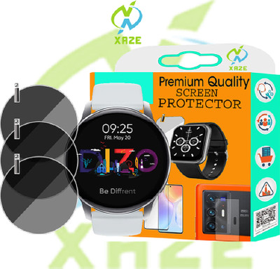 XAZE Screen Guard for DIZO WATCH R SMARTWATCH SCREEN GUARD(Pack of 3)
