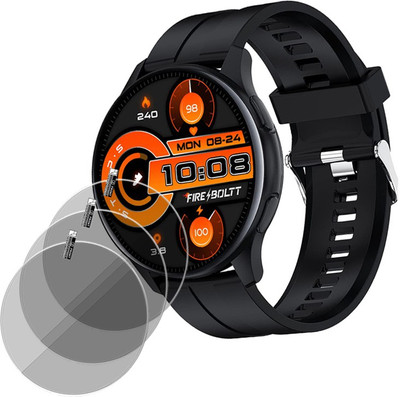 TXGO Screen Guard for Fire Boltt INVINCIBLE SMARTWATCH(Pack of 3)