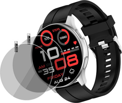TXGO Screen Guard for Fire Boltt INVINCIBLE SMART WATCH(Pack of 2)