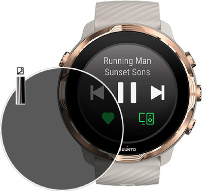 XAZE Screen Guard for SUUNTO 7 GPS SPORT SMARTWATCH SCREEN GUARD(Pack of 1)