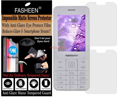 Fasheen Tempered Glass Guard for KARBONN K-PHONE 1 (Matte Finish)(Pack of 1)