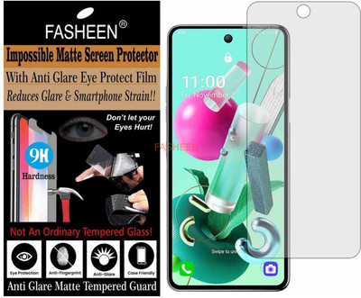 Fasheen Tempered Glass Guard for LG K92 5G (Matte Finish)(Pack of 1)