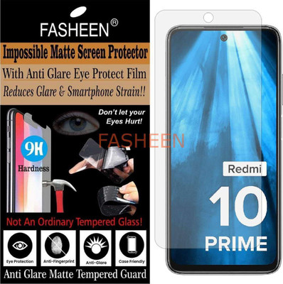 Fasheen Tempered Glass Guard for MI 10 PRIME (Matte Finish)(Pack of 1)