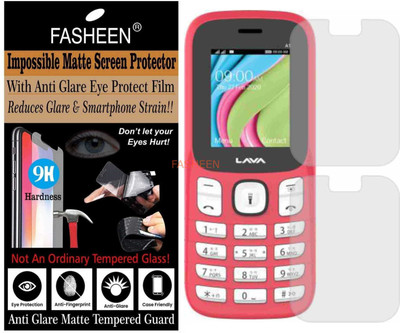 Fasheen Tempered Glass Guard for LAVA A1 BUZZ (Matte Finish)(Pack of 1)