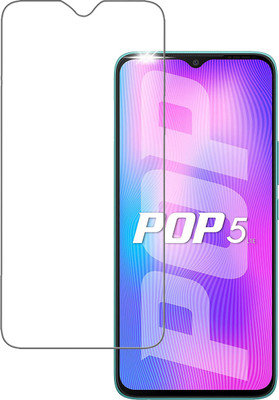 AKSHUD Tempered Glass Guard for Tecno Pop 5 LTE(Pack of 1)