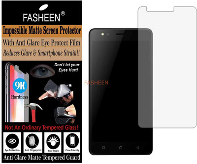 Fasheen Tempered Glass Guard for INTEX AQUA SELFIE (Matte Finish)(Pack of 1)