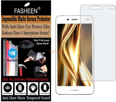 Fasheen Tempered Glass Guard for INFOCUS M535 (Matte Finish)(Pack of 1)