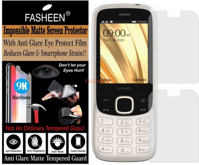 Fasheen Tempered Glass Guard for LAVA A7 2020 (Matte Finish)(Pack of 1)
