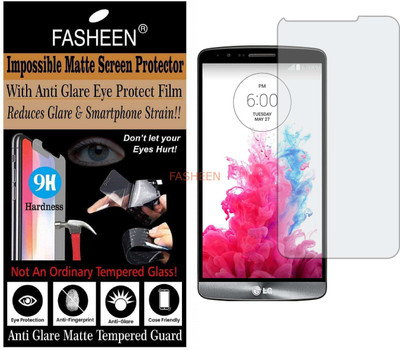 Fasheen Tempered Glass Guard for LG G3 (Matte Finish)(Pack of 1)