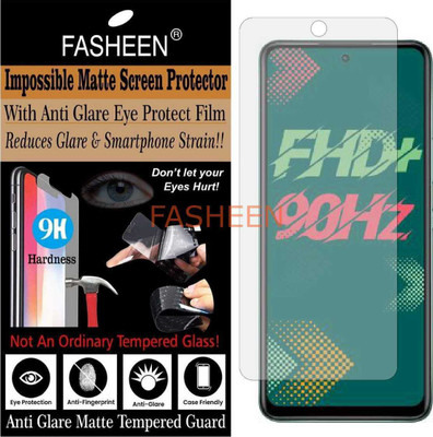 Fasheen Tempered Glass Guard for INFINIX HOT 11S (Matte Finish)(Pack of 1)