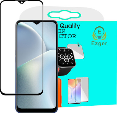 EZGER Tempered Glass Guard for Realme C15(Pack of 1)
