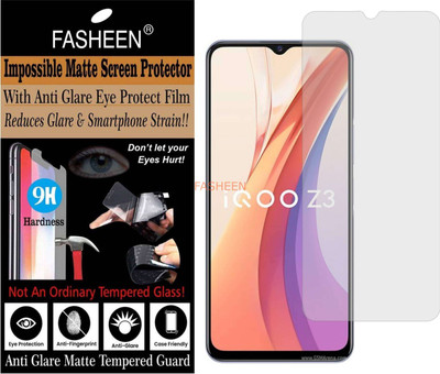 Fasheen Tempered Glass Guard for VIVO IQOO Z3 V2073A (Matte Finish)(Pack of 1)