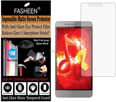 Fasheen Tempered Glass Guard for INTEX AQUA MUSIC (Matte Finish)(Pack of 1)