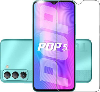 AKSHUD Tempered Glass Guard for Tecno Pop 5 LTE(Pack of 1)