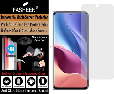 Fasheen Tempered Glass Guard for REDMI MI 11X PRO (Matte Finish)(Pack of 1)