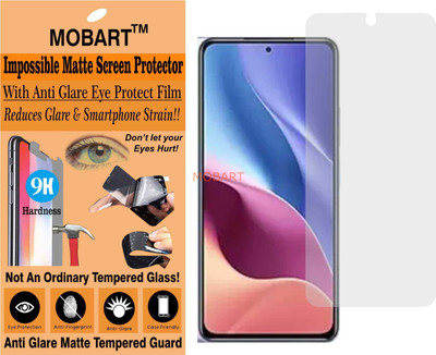 MOBART Tempered Glass Guard for REDMI MI 11I (Matte Finish)(Pack of 1)