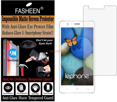 Fasheen Tempered Glass Guard for LEPHONE W7 (Matte Finish)(Pack of 1)