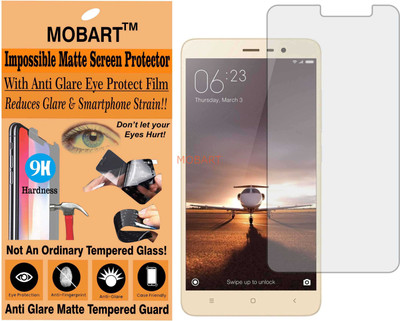 MOBART Tempered Glass Guard for XIAOMI REDMI NOTE 3 PRO (Matte Finish)(Pack of 1)