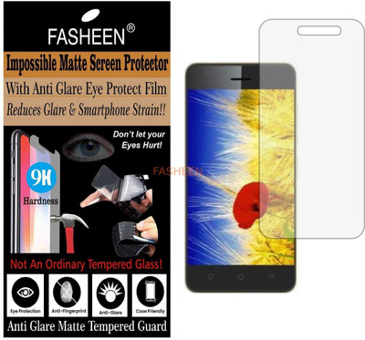 Fasheen Tempered Glass Guard for ITEL A21 (Matte Finish)(Pack of 1)