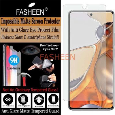 Fasheen Tempered Glass Guard for XIAOMI MI 11T 5G (Matte Finish)(Pack of 1)