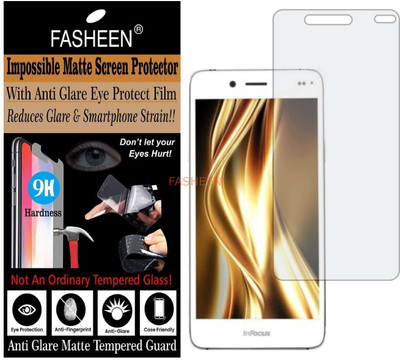 Fasheen Tempered Glass Guard for INFOCUS M535 PLUS (Matte Finish)(Pack of 1)