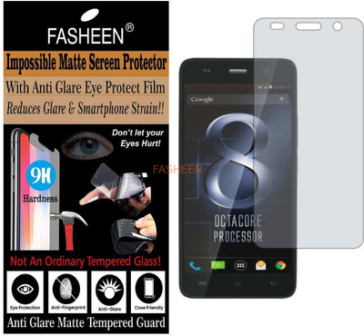 Fasheen Tempered Glass Guard for LAVA X8 (Matte Finish)(Pack of 1)
