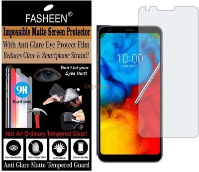 Fasheen Tempered Glass Guard for LG Q8 (2018) (Matte Finish)(Pack of 1)