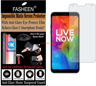 Fasheen Tempered Glass Guard for LG Q7 MT 6750S (Matte Finish)(Pack of 1)