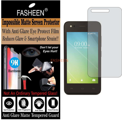Fasheen Tempered Glass Guard for LAVA A50 (Matte Finish)(Pack of 1)