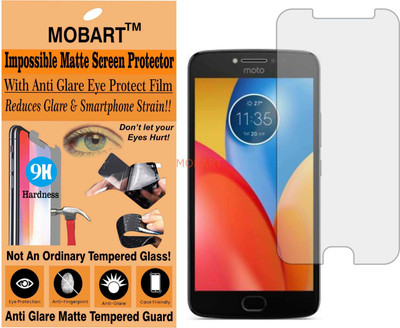 MOBART Tempered Glass Guard for MOTOROLA MOTO E4 PLUS (Matte Finish)(Pack of 1)