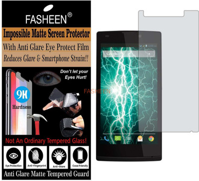 Fasheen Tempered Glass Guard for LAVA IRIS FUEL 60 (Matte Finish)(Pack of 1)