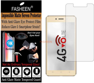 Fasheen Tempered Glass Guard for ITEL WISH A41 PLUS (Matte Finish)(Pack of 1)