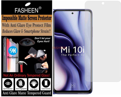 Fasheen Tempered Glass Guard for XIAOMI MI 10I (Matte Finish)(Pack of 1)