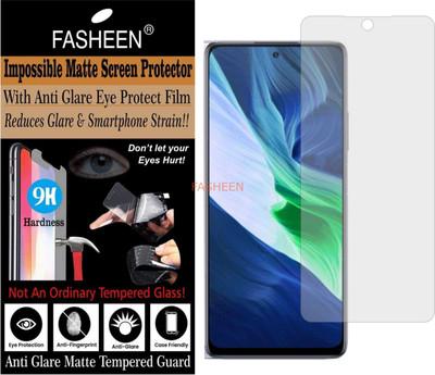 Fasheen Tempered Glass Guard for INFINIX NOTE 10 (Matte Finish)(Pack of 1)