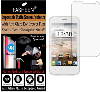 Fasheen Tempered Glass Guard for INTEX AQUA FLASH (Matte Finish)(Pack of 1)