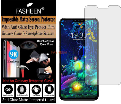 Fasheen Tempered Glass Guard for LG V50 THINQ (Matte Finish)(Pack of 1)