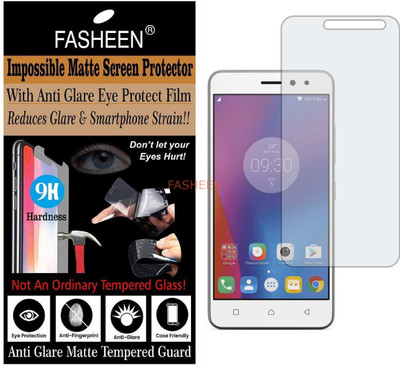 Fasheen Tempered Glass Guard for LENOVO K6 POWER (Matte Finish)(Pack of 1)