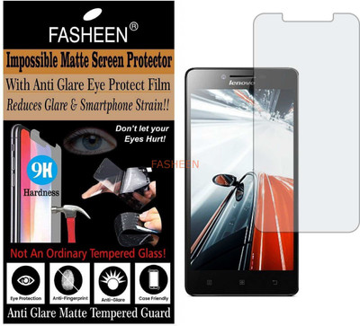 Fasheen Tempered Glass Guard for LENOVO A6000 PLUS (Matte Finish)(Pack of 1)
