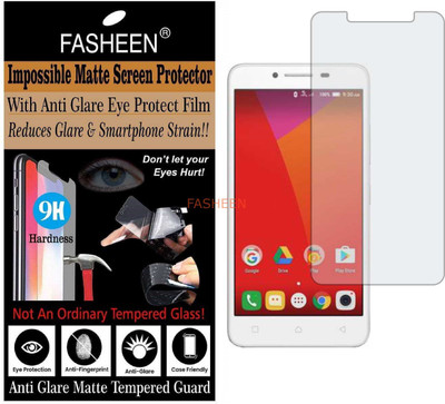 Fasheen Tempered Glass Guard for LENOVO A6600 (Matte Finish)(Pack of 1)